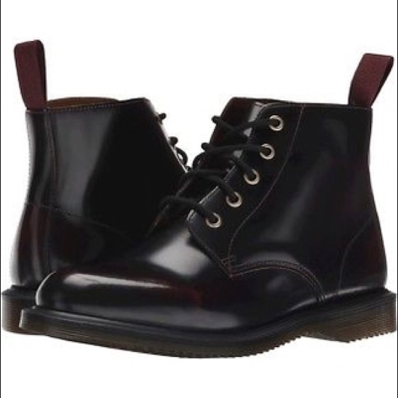 emmeline cherry red dr martens